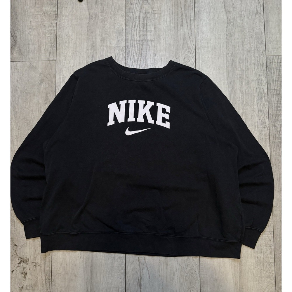 Nike Big Logo 90s Baggy Boxy‎ Vintage Oversized Fit Sweatshirt Size Xl